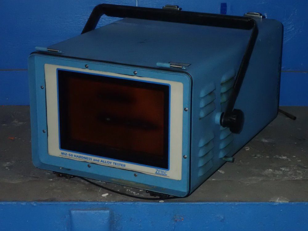 Zetec Hardness & Alloy Tester Display