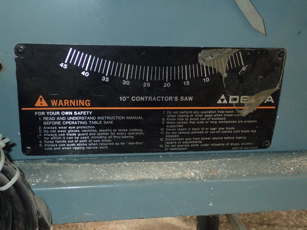 Delta Table Saw