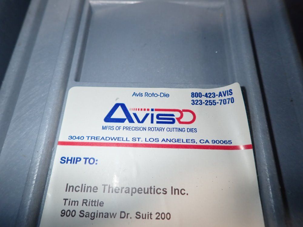 Avis Rotary Cutting Die