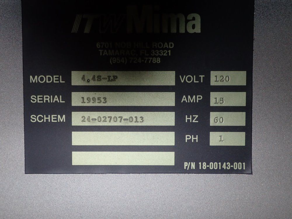 Itw Mima Stretch Wrapper