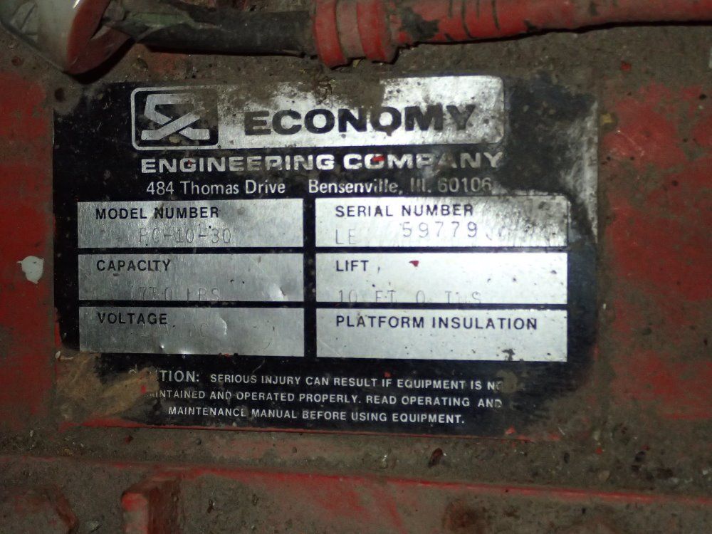 Economy Electric Man Lift