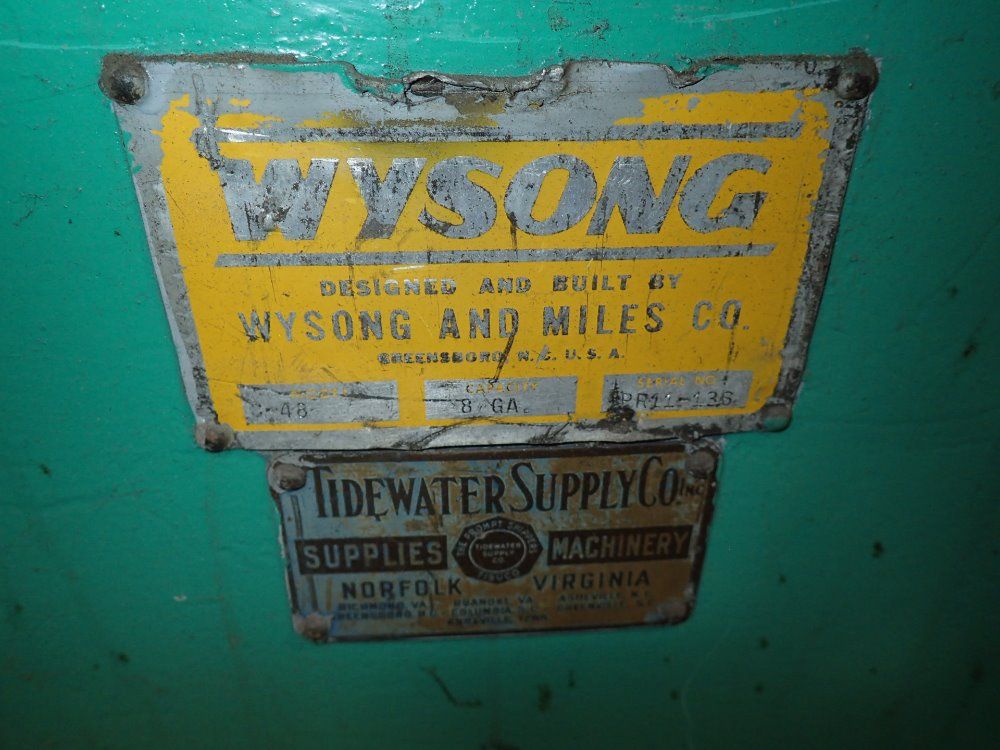 Wysong Pinch Roller