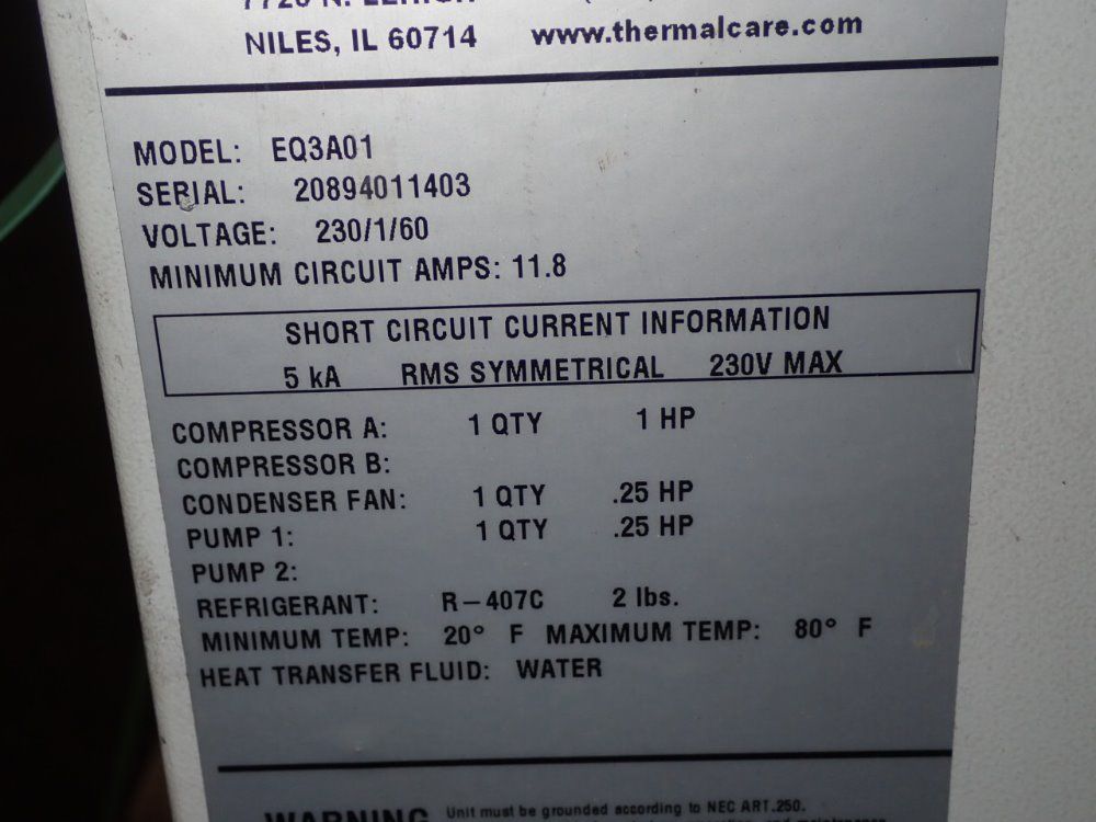 Accu Thermalcare Chiller