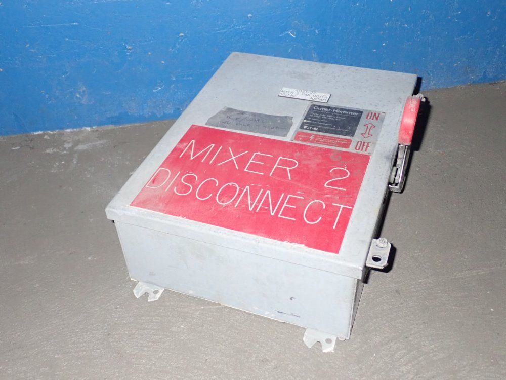 Cutelr Hammer Non Fusible Disconnect