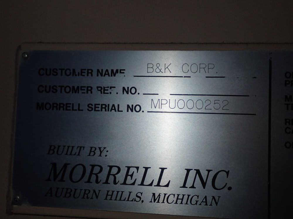 Morrell Inc Hydraulic Unit