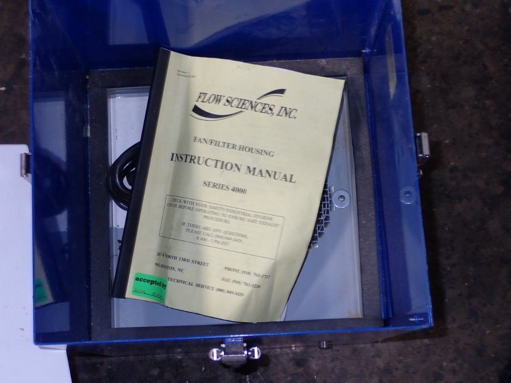 Flow Sciences Fan / Filter Housing