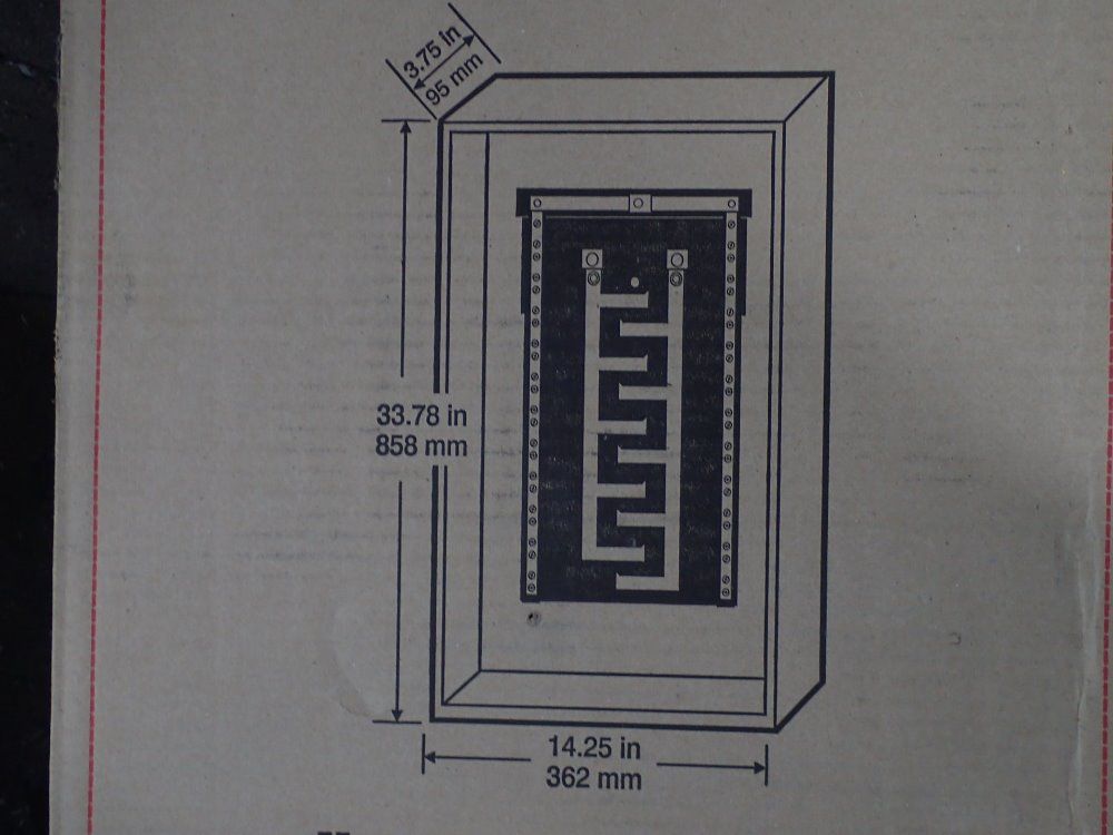 Homeline/ Square D Indoor Load Center With Cover