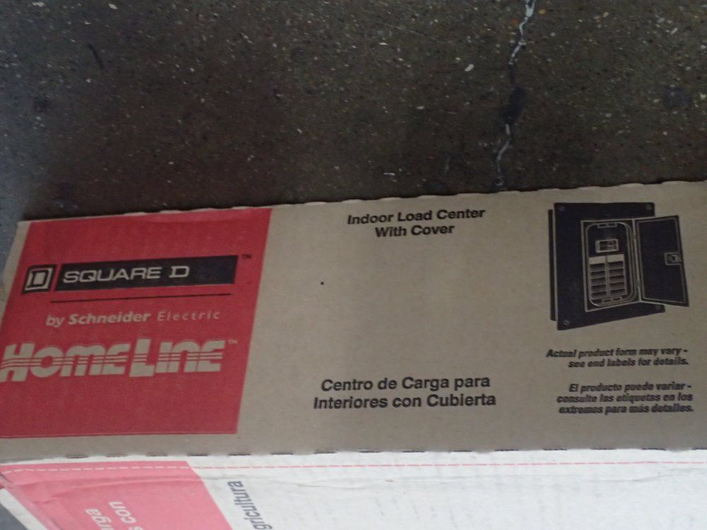 Homeline/ Square D Indoor Load Center With Cover