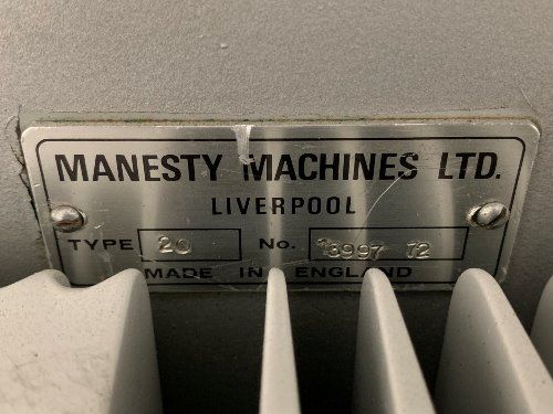 Manesty 20 Station Tablet Press - Express 20