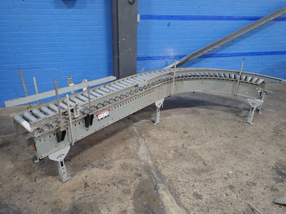 Automotion Curved Roller Conveyor