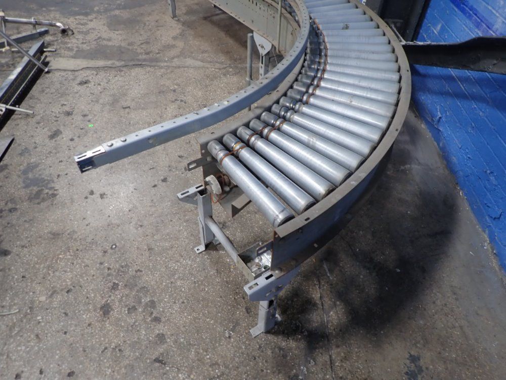 Automotion Curved Roller Conveyor