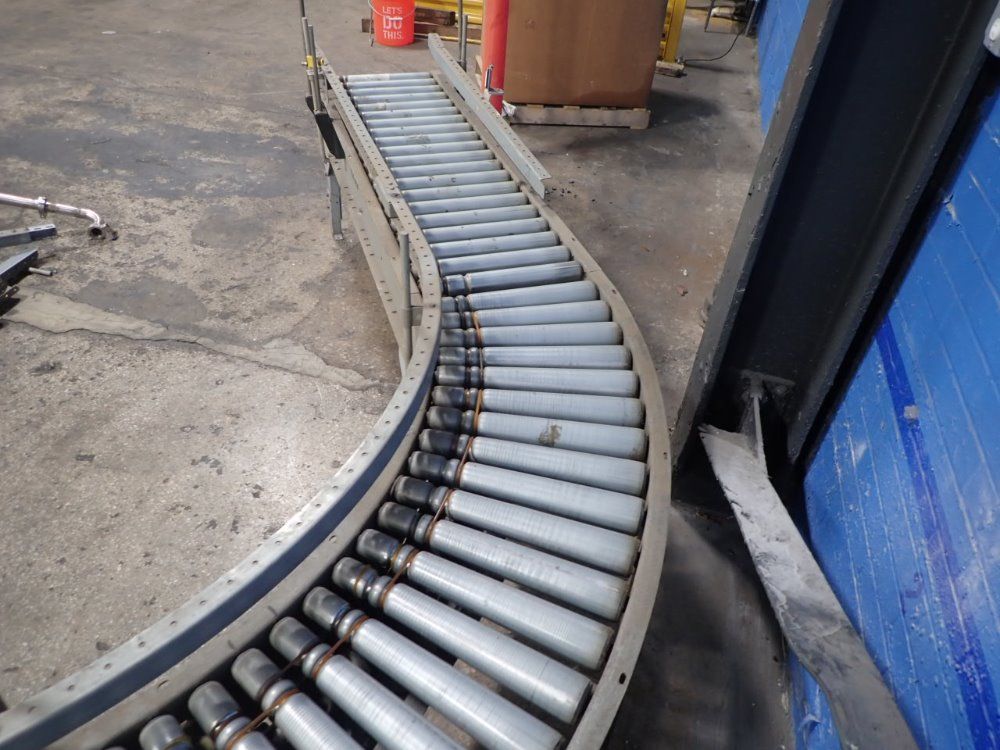 Automotion Curved Roller Conveyor