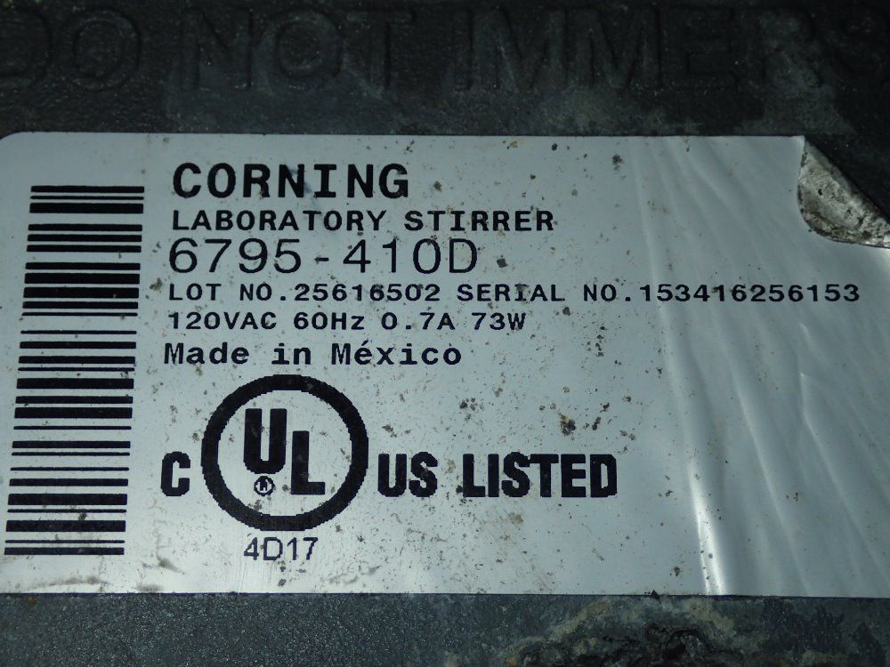 Corning Lab Stripper/ Hot Plate
