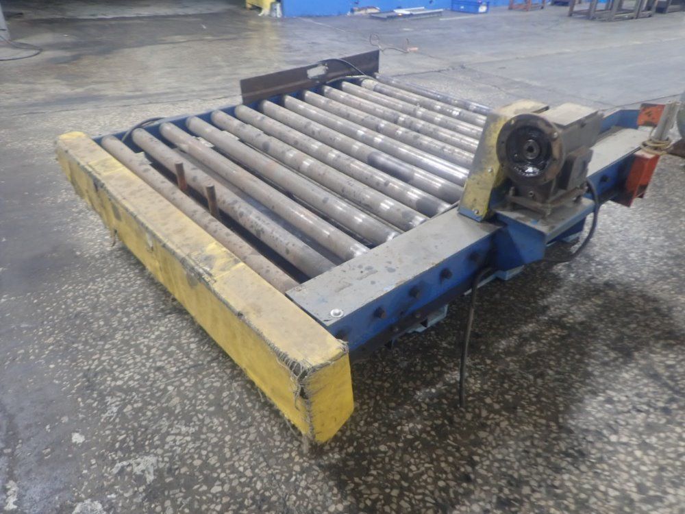 Lewco / Southworth Lift Table W/ Power Roller Conveyor