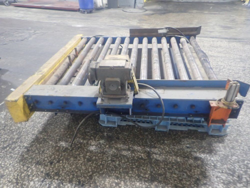 Lewco / Southworth Lift Table W/ Power Roller Conveyor