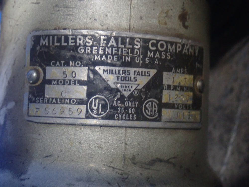 Millers Falls Electric Screwdriver