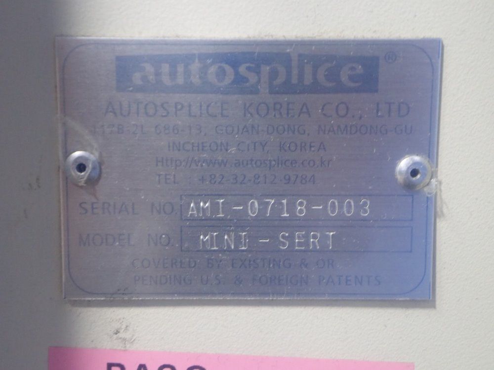 Autosplice Automatic Splicer