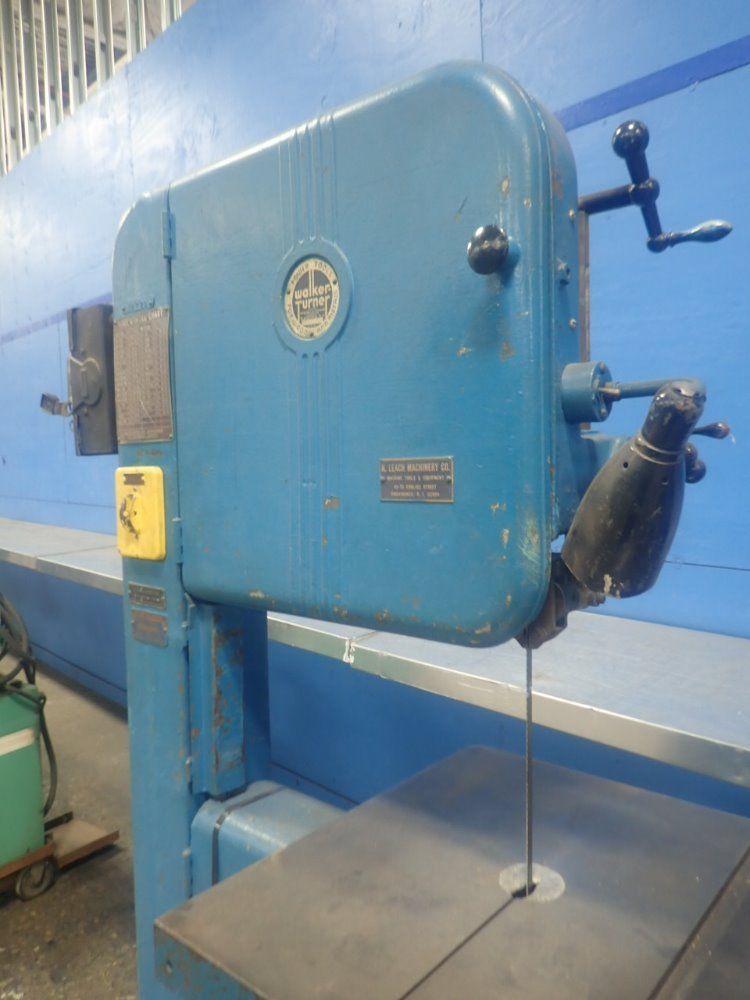 Walker-turner Vertical Band Saw