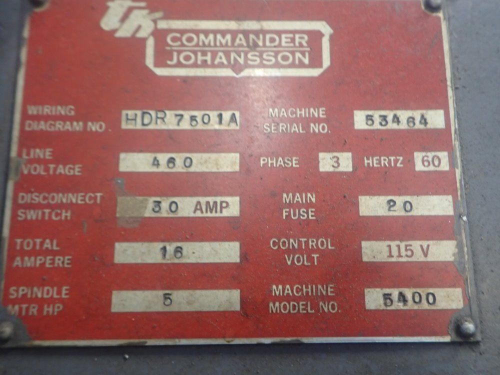 Commander Johansson Radial Drill