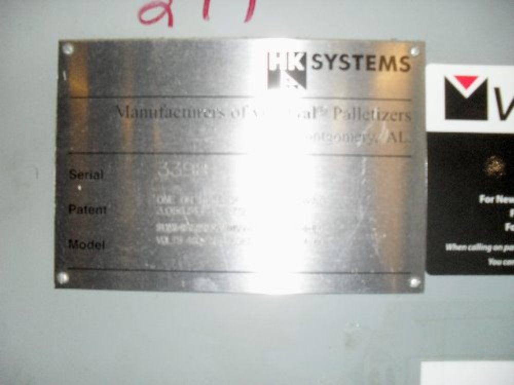 Hk Systems Palletizer - Splx Mkii 4840-repd
