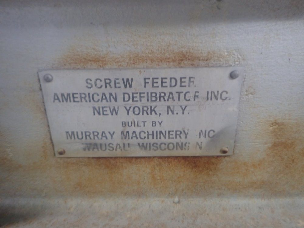 American Difibrator Screw Feeder