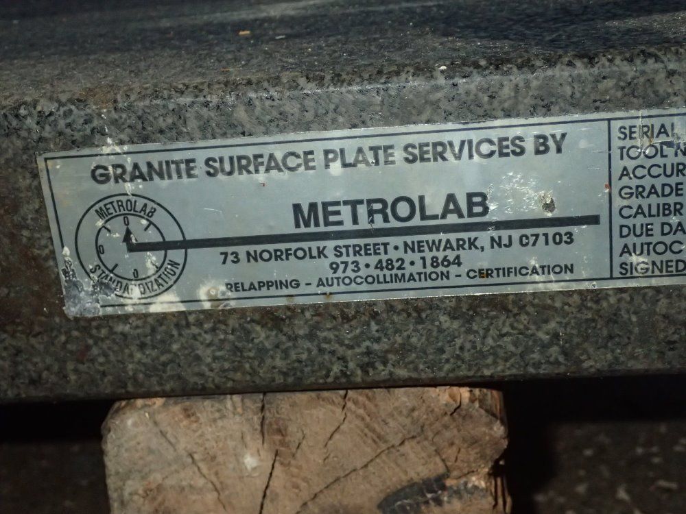 Metrolab Granite Surface Plate