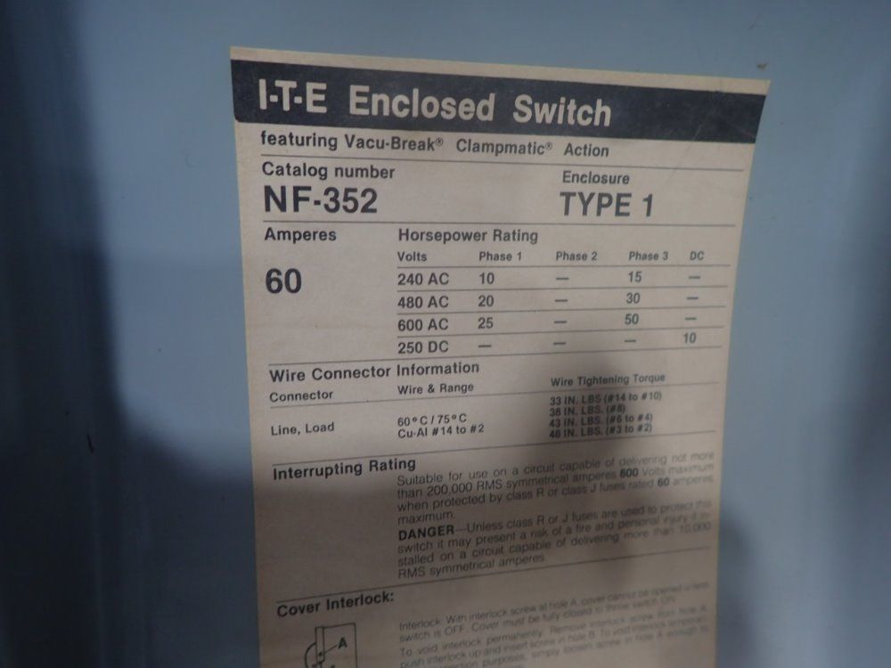 Heavy-duty Non-fusible Disconnect
