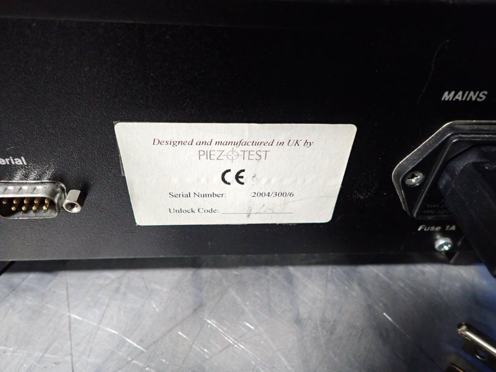 Piez Test Piezo Meter System