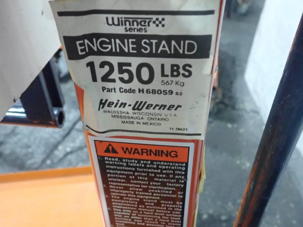 Hein-werner Engine Stand