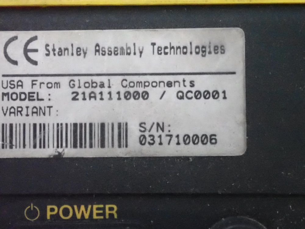 Stanley Nut Runner Drive Control