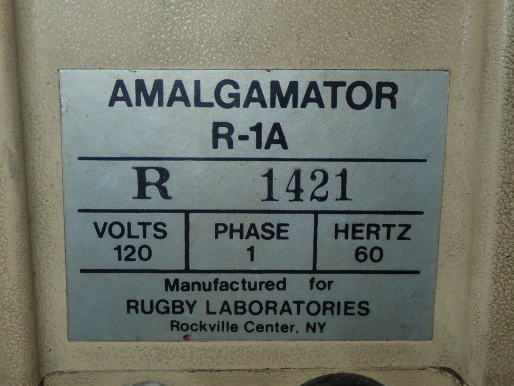 Rugby Laboratories Amalganator