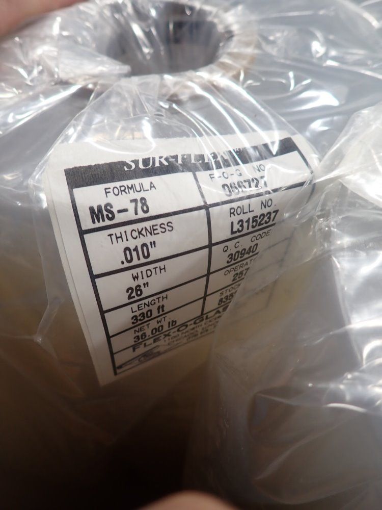 Flex-o-glass Plastic Packaging Film