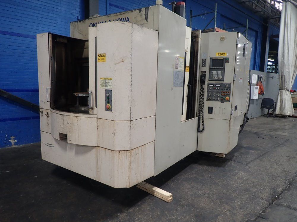 Okuma 15 1/2" X 15 1/2" Millac-40h Cnc Hmc - Millac-40h
