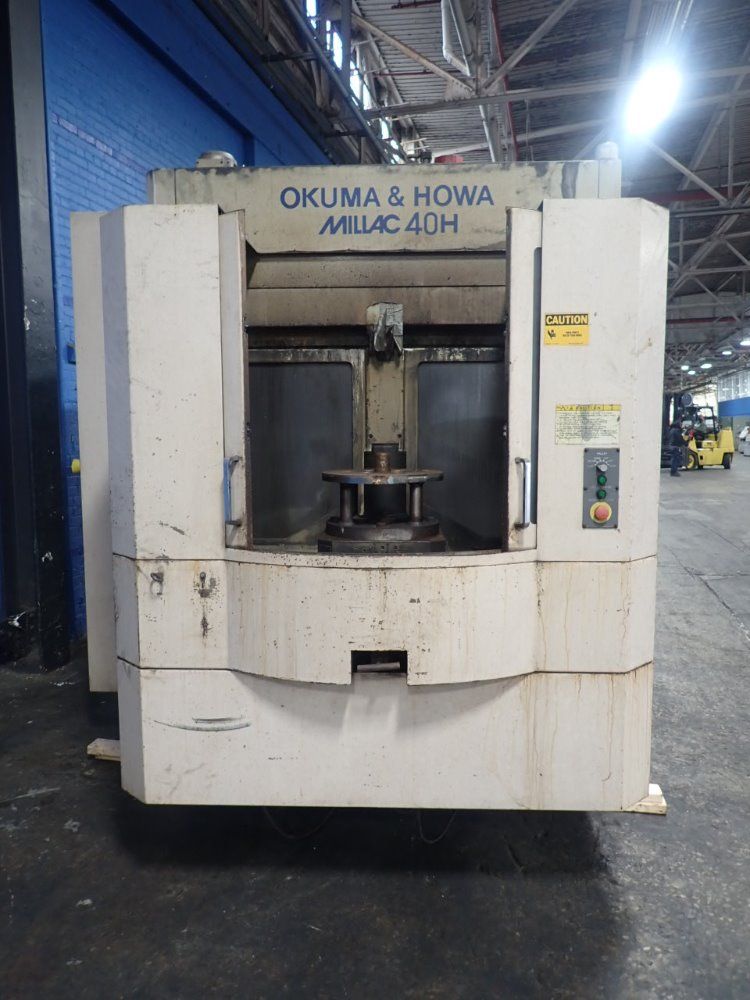Okuma 15 1/2" X 15 1/2" Millac-40h Cnc Hmc - Millac-40h