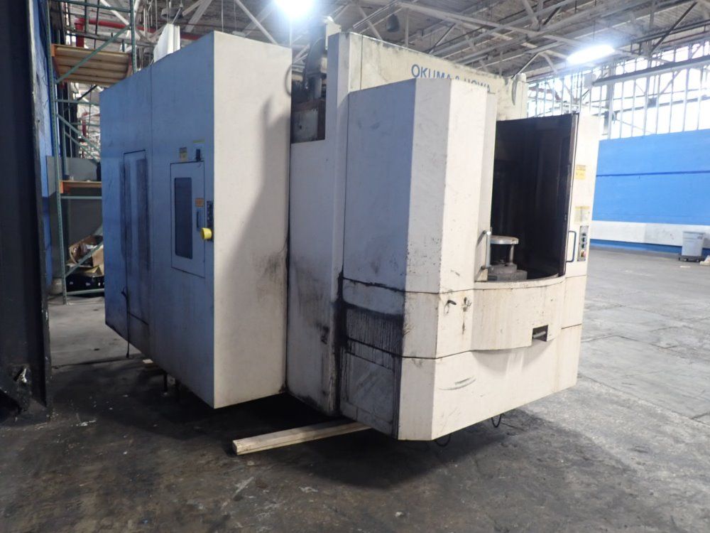 Okuma 15 1/2" X 15 1/2" Millac-40h Cnc Hmc - Millac-40h