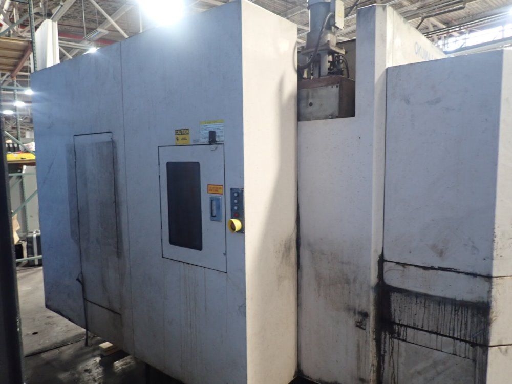 Okuma 15 1/2" X 15 1/2" Millac-40h Cnc Hmc - Millac-40h