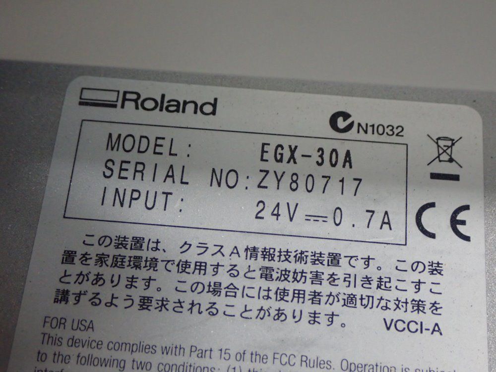 Roland Egx-30a Engraver - Egx-30a