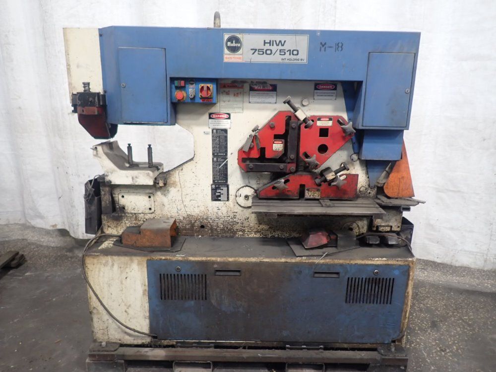 Mubea Hiw 750/510 Ironworker - Hiw 750/510