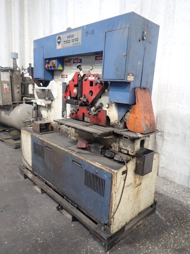 Mubea Hiw 750/510 Ironworker - Hiw 750/510