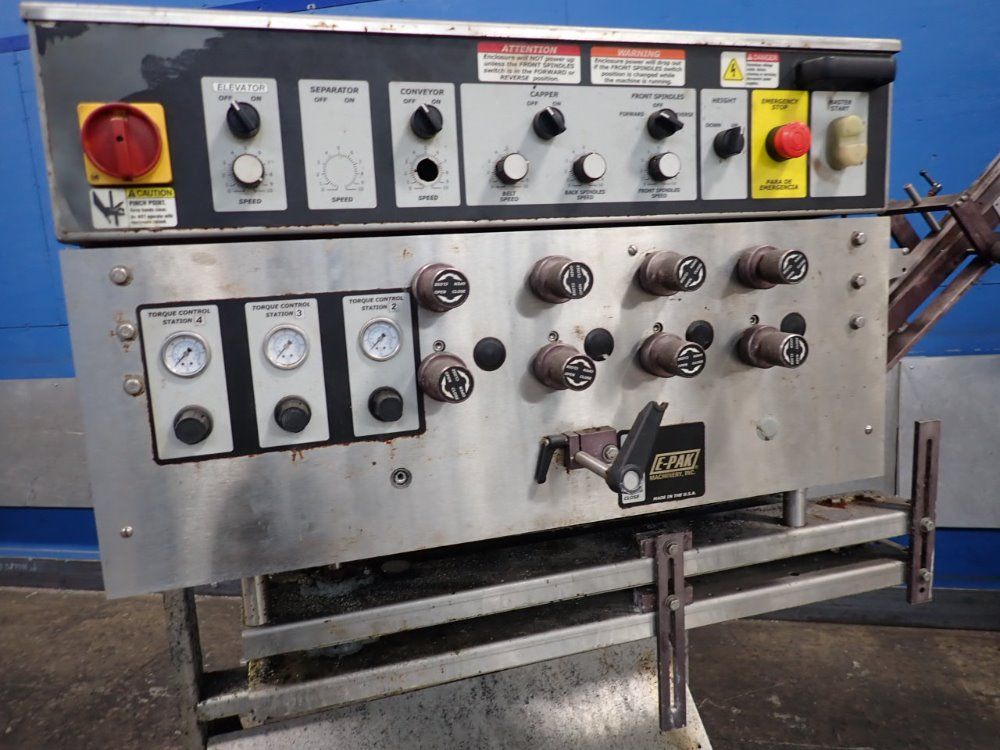 E-pak 4 Spindle Capper