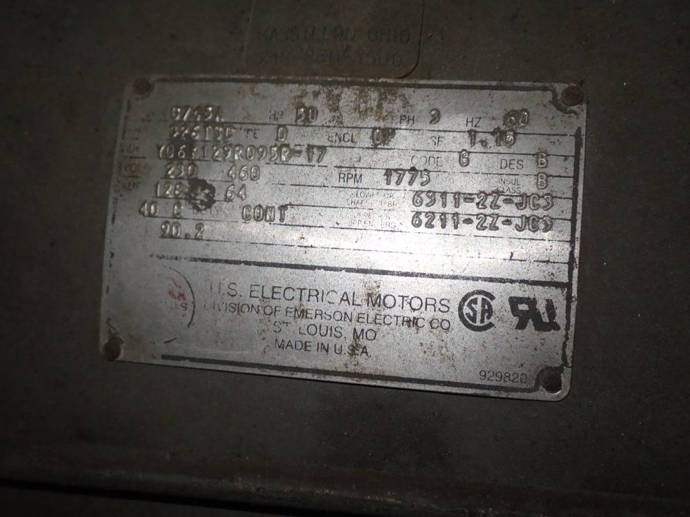 Gardner-denver 50 Hp Ebhja Air Compressor - Ebhoja