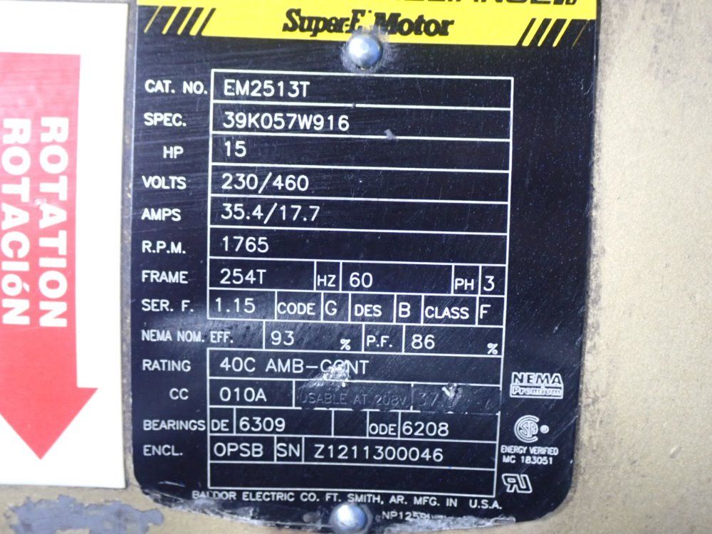 Quincy 15 Hp Qt-15 Air Compressor - Qt-15