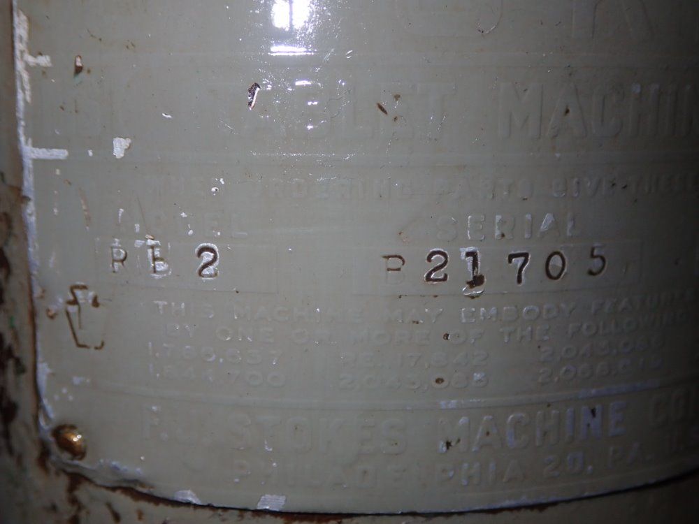 Stokes Rb2 Tablet Press Machine - Rb2