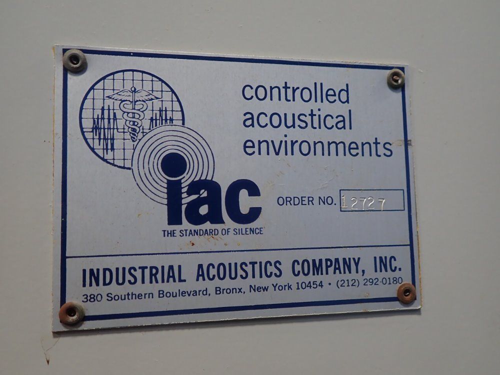 Iac Sound Proof Booth