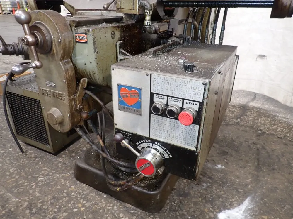 Bridgeport 9" X 42" Dual Head Vertical Mill W/true Trace