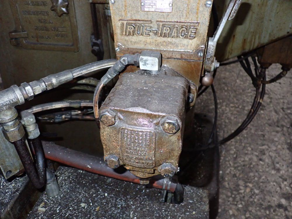 Bridgeport 9" X 42" Dual Head Vertical Mill W/true Trace