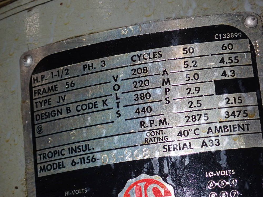 Bridgeport 9" X 42" Dual Head Vertical Mill W/true Trace