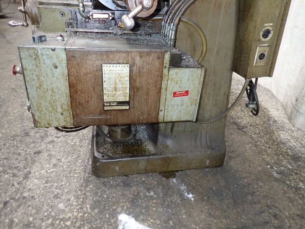 Bridgeport 9" X 42" Dual Head Vertical Mill W/true Trace