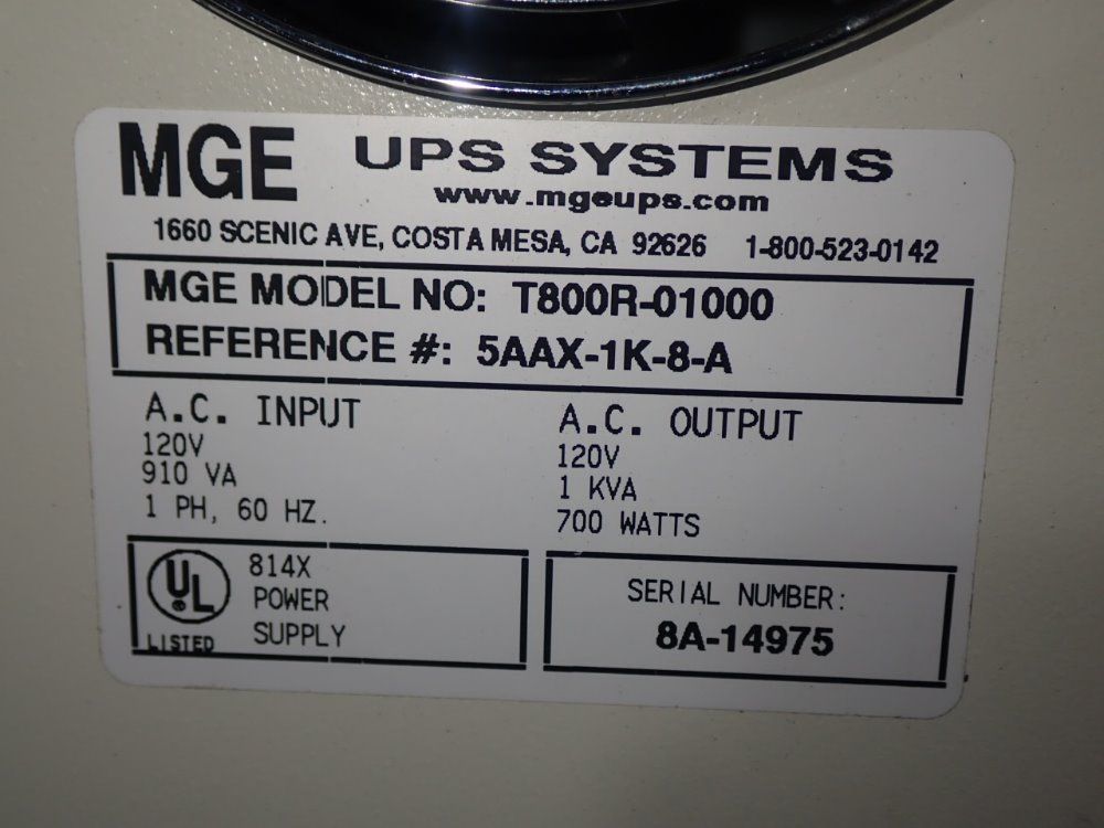 Mge Uninterruptable Power Supply