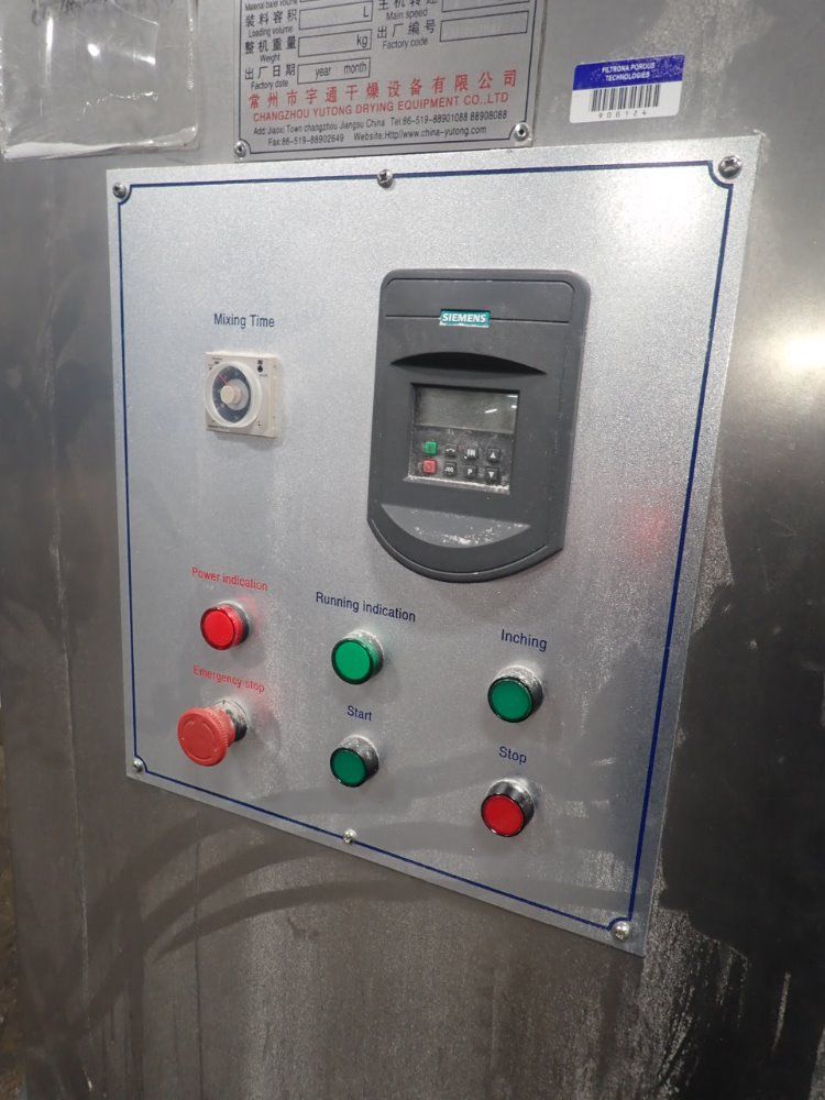 Yutong 264 Gallons Vhj-1000 S/s V Blender - Vhj-1000